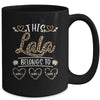 Personalized This Awesome Lala Belongs To Custom Kids Name Leopard Lala Mothers Day Birthday Christmas Mug | siriusteestore