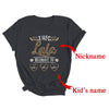Personalized This Awesome Lala Belongs To Custom Kids Name Leopard Lala Mothers Day Birthday Christmas Shirt & Tank Top | Custom | siriusteestore