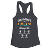 Personalized This Awesome Lolly Belongs To Custom Kids Name Vintage Mothers Day Birthday Christmas Shirt & Tank Top | siriusteestore