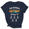 Personalized This Awesome Meme Belongs To Custom Kids Name Vintage Mothers Day Birthday Christmas Shirt & Tank Top | siriusteestore