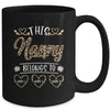 Personalized This Awesome Nanny Belongs To Custom Kids Name Leopard Nanny Mothers Day Birthday Christmas Mug | siriusteestore