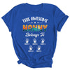 Personalized This Awesome Nanny Belongs To Custom Kids Name Vintage Mothers Day Birthday Christmas Shirt & Tank Top | siriusteestore