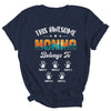 Personalized This Awesome Nonna Belongs To Custom Kids Name Vintage Mothers Day Birthday Christmas Shirt & Tank Top | siriusteestore