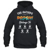 Personalized This Awesome Papaw Belongs To Custom Kids Name Vintage Fathers Day Birthday Christmas Shirt & Hoodie | siriusteestore
