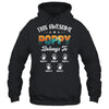 Personalized This Awesome Poppy Belongs To Custom Kids Name Vintage Fathers Day Birthday Christmas Shirt & Hoodie | siriusteestore