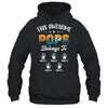 Personalized This Awesome Pops Belongs To Custom Kids Name Vintage Fathers Day Birthday Christmas Shirt & Hoodie | siriusteestore