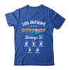 Personalized This Awesome Stepdad Belongs To Custom Kids Name Vintage Fathers Day Birthday Christmas Shirt & Hoodie | siriusteestore