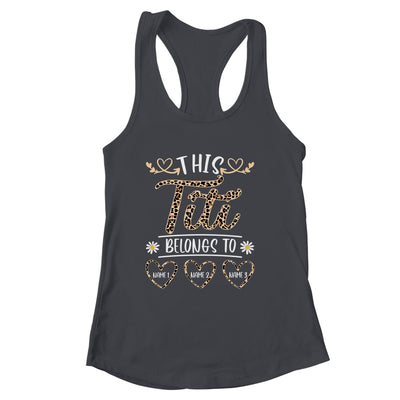 Personalized This Awesome Titi Belongs To Custom Kids Name Leopard Titi Mothers Day Birthday Christmas Shirt & Tank Top | siriusteestore