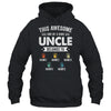 Personalized This Awesome Uncle Belongs To Custom Kids Name Color Hand Fathers Day Birthday Christmas Shirt & Hoodie | siriusteestore