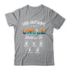 Personalized This Awesome Uncle Belongs To Custom Kids Name Vintage Fathers Day Birthday Christmas Shirt & Hoodie | siriusteestore