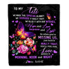 Personalized Titi Blanket From Niece Nephew We Made This Special Blanket Flower Titi Birthday Mothers Day Christmas Customized Fleece Throw Blanket | siriusteestore