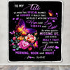 Personalized Titi Blanket From Niece Nephew We Made This Special Blanket Flower Titi Birthday Mothers Day Christmas Customized Fleece Throw Blanket | siriusteestore