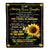 Personalized To My Amazing Bonus Daughter Blanket From Stepmom Stepdad Sunflower It A Big Hug Stepdaughter Birthday Gifts Christmas Customized Fleece Blanket | siriusteestore