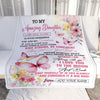 Personalized To My Amazing Daughter Blanket From Dad Mom Mother Butterfly It A Big Hug Daughter Birthday Gifts Christmas Customized Fleece Throw Blanket | siriusteestore