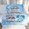 Personalized To My Amazing Goddaughter Blanket From Godmother Uncle Dream Catcher It A Big Hug Goddaughter Birthday Gifts Christmas Customized Fleece Blanket | siriusteestore
