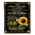 Personalized To My Amazing Goddaughter Blanket From Godmother Uncle Sunflower It A Big Hug Goddaughter Birthday Gifts Christmas Customized Fleece Blanket | siriusteestore