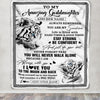 Personalized To My Amazing Goddaughter Blanket From Godmother Uncle White Tiger It A Big Hug Goddaughter Birthday Gifts Christmas Customized Fleece Blanket | siriusteestore
