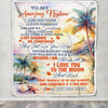 Personalized To My Amazing Nephew Blanket From Aunt Uncle Auntie Beach It A Big Hug Nephew Birthday Gifts Graduation Christmas Custom Fleece Throw Blanket | siriusteestore