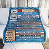 Personalized To My Aunt Blanket From Niece Nephew Wood I Love You Thank You Aunt Birthday Mothers Day Thanksgiving Christmas Customized Gift Fleece Blanket | siriusteestore
