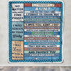 Personalized To My Aunt Blanket From Niece Nephew Wood I Love You Thank You Aunt Birthday Mothers Day Thanksgiving Christmas Customized Gift Fleece Blanket | siriusteestore