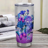 Personalized To My Aunt From Niece Nephew Stainless Steel Tumbler Cup Butterfly I Am Forever Grateful Aunt Mothers Day Birthday Christmas Travel Mug | siriusteestore