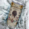Personalized To My Badass Daughter Tumbler From Dad Mom Father I Am The Storm Daughter Gifts Birthday Graduation Christmas Custom Stainless Steel Cup Travel Mug | siriusteestore