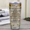 Personalized To My Badass Granddaughter Tumbler From Grandpa Papa I Am The Storm Granddaughter Gifts Birthday Christmas Custom Stainless Steel Cup Travel Mug | siriusteestore