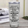 Personalized To My Badass Niece I Am The Storm Tumbler From Uncle Aunt Auntie Beautiful Niece Birthday Gifts Graduation Christmas Adults Custom Stainless Steel Mug | siriusteestore