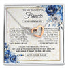 Interlocking Hearts Necklace Stainless Steel & Rose Gold Finish | 1 | Personalized To My Beautiful Fiancee Necklace From Fiance When I Say Fiancee Gifts Romantic Birthday Valentines Christmas Custom Gift Box Message Card | https://siriusteestore.