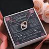 Interlocking Hearts Necklace Stainless Steel & Rose Gold Finish | 2 | Personalized To My Beautiful Girlfriend Necklace I Love You Girlfriend Gifts Romantic Birthday Gifts Valentines Christmas Custom Gift Box Message Card | siriusteestore.myshopify