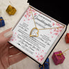 Forever Love Necklace 18K Yellow Gold Finish | 2 | Personalized To My Beautiful Granddaughter From Granparents Necklace Never Forget Birthday Gifts For Granddaughter Gift Christmas Gift Box Message Card | siriusteestore.myshopify