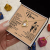 Forever Love Necklace 18K Yellow Gold Finish | 2 | Personalized To My Beautiful Niece Necklace From Aunt Promise To Love You Niece Birthday Valentines Day Graduation Christmas Customized Gift Box Message Card | siriusteestore