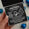 Forever Love Necklace 14K White Gold Finish | 2 | Personalized To My Beautiful Shieldmaiden Viking Necklace Whenever You Feel Overwhelmed Bonus Daughter Birthday Gifts Christmas Custom Gift Box Message Card | siriusteestore.myshopify
