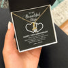 Alluring Beauty Necklace 18K Yellow Gold Finish | Personalized To My Beautiful Wife Necklace From Husband 10 Years Wedding Anniversary For Her Married 10th Anniversary For Her Customized Gift Box Message | siriusteestore