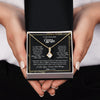 Alluring Beauty Necklace 18K Yellow Gold Finish | 2 | Personalized To My Beautiful Wife Necklace From Husband Feel My Love For Her Wife Birthday Anniversary Wedding Valentines Christmas Customized Message Card | https://siriusteestore.