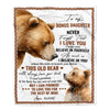 Personalized To My Bonus Daughter Blanket From Step Mom Never Forget That I Love You Bear Stepdaughter Birthday Graduation Christmas Customized Fleece Blanket | siriusteestore