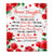 Personalized To My Bonus Daughter Gifts Blanket From Stepmom Rose Flower Present For Adult Birthday Gifts For Stepdaughter Christmas Graduation Fleece Blanket | siriusteestore