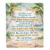 Personalized To My Bonus Daughter Gifts Blanket From Stepmom Stepdad Whenever You Feel Beach Stepdaughter Birthday Gifts Graduation Christmas Fleece Blanket | siriusteestore