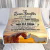 Personalized To My Bonus Daughter Gifts Blanket From Stepmom Whenever Horse Unique Birthday Gifts For Stepdaughter Graduation Christmas Custom Fleece Blanket | siriusteestore