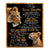 Personalized To My Bonus Daughter Gifts Blanket From Stepmom Wherever Your Journey In Life Lion Stepdaughter Birthday Gifts Christmas Custom Fleece Blanket | siriusteestore