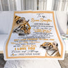 Personalized To My Bonus Daughter Gifts Blanket From Stepmom Wherever Your Journey In Life Tiger Stepdaughter Birthday Gifts Customized Fleece Throw Blanket | siriusteestore