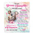 Personalized To My Bonus Daughter Gifts From Step Mom Blanket Koala Letter I Hugged This Gifts For Stepdaughter Birthday Graduation Christmas Fleece Blanket | siriusteestore