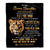 Personalized To My Bonus Daughter Gifts From Stepmom Blanket Old Lion Love You Stepdaughter Birthday Gifts Graduation Christmas Custom Fleece Blanket | siriusteestore