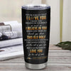 Personalized To My Bonus Daughter Gifts From Stepmom Stepdad Tumbler Old Wolf Love You Stepdaughter Birthday Gifts Graduation Christmas Custom Cup Travel Mug | siriusteestore