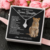 Alluring Beauty Necklace 14K White Gold Finish | 2 | Personalized To My Bonus Daughter Gifts From Stepmother Necklace This Old Lion Love You Stepdaughter Birthday Gifts Graduation Christmas Gift Box Message Card | https://siriusteestore.