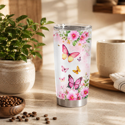 Personalized To My Bonus Daughter Gifts Tumbler From Stepmom Stepdad You Are Beautiful Birthday Gifts For Stepdaughter Graduation Christmas Custom Stainless Steel Mug | siriusteestore