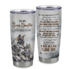 Personalized To My Bonus Daughter Gifts Tumbler From Stepmom Wolf My Only Wish For You Stepdaughter Birthday Gifts Graduation Christmas Custom Stainless Steel Mug | siriusteestore