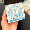 Alluring Beauty Necklace 18K Yellow Gold Finish | 2 | Personalized To My Bonus Daughter Necklace From Stepdmom Dophin Never Forget I Love You Stepddaughter Birthday Gifts Christmas Customized Gift Box Message Card | siriusteestore