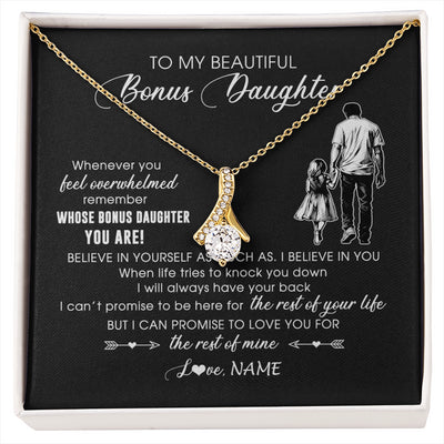 Bonus Daughter Stepdaughter Unbiological Daughter Gifts - Lucky in Lov -  Labygift