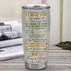 Personalized To My Bonus Daughter Tumbler From Stepmom Stainless Steel Cup Never Forget That I Love You Sunflower Stepdaughter Birthday Christmas Travel Mug | siriusteestore